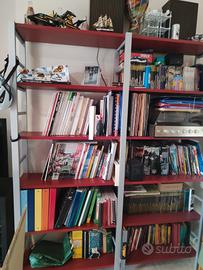 libreria in legno moderna