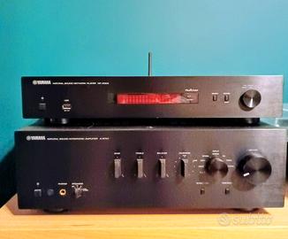Amplificatore Yamaha e streamer Yamaha 