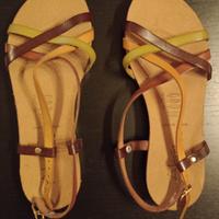 Sandali donna in pelle - Taglia 37