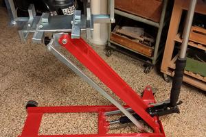 permuto con sollevatore per moto 