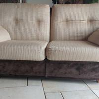 Sofà 2 posti sfoderabile