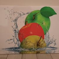 Quadro "APPLES FRESH" con stampa eseguita su tela