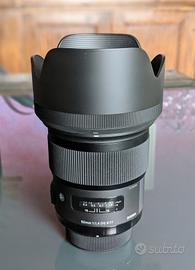 Sigma Art 50mm f/1,4 DG HSM Obiettivo per Nikon.