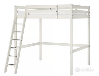 Struttura per letto a soppalco + materasso