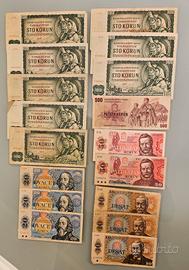 18 Banconete Corone cecoslovacche