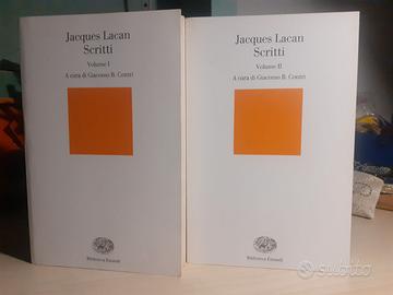 Jacques Lacan - Scritti. Volume 1 e Volume 2.