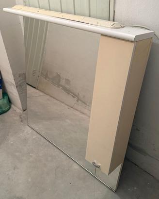 Mobile Specchiera da Bagno --- Luce, Presa e Inter