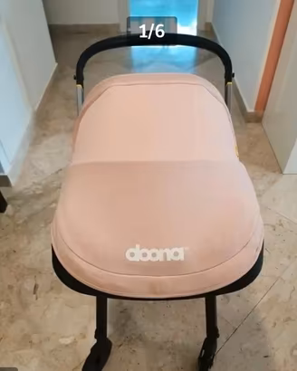 DOONA Seggiolino auto Rosa Blush + isofix DOONA