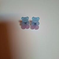 Orecchini orsetto diversi colori