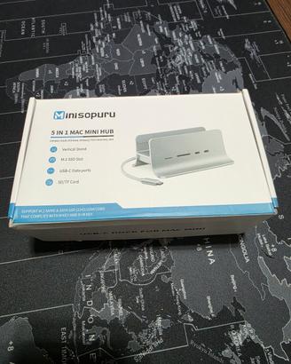 Hub 5 in 1 usb-c per mac mini. SSD