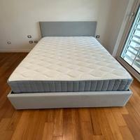 Letto matrimoniale IKEA GLADSTAD + materasso