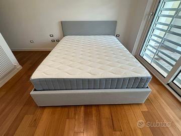 Letto matrimoniale IKEA GLADSTAD + materasso
