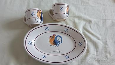 set sale e pepe Ceramiche pugliese