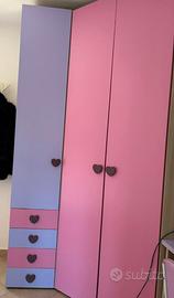 Cameretta con letto matrimoniale