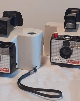 2 Polaroid Swinger model 20 1965