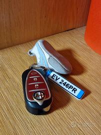 Portachiavi Personalizzati a Forma di Targa Auto -