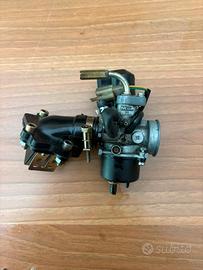 carburatore del 12 con pacco e colletore minarelli