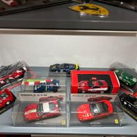 Lotto 9 modellini Ferrari e Tyrrel P34 scala 1:43