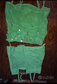 Gonna + Top bimba taglia 4 anni Nolita