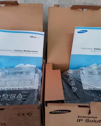 2 telefoni nuovi da ufficio Samsung 