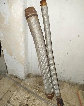 tubi flessibili acciaio inox intrecciato 