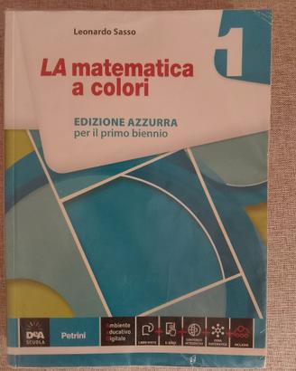 Libro "La matematica a colori" 1 ed. Azzurra