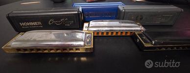 Set 3 Armoniche Hohner MS – Pro Harp E, Cross Harp