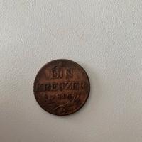Moneta kreuzer impero austria 2