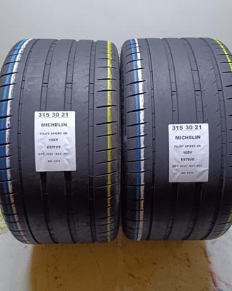2 GOMME 315 30 21 MICHELIN RIF4573