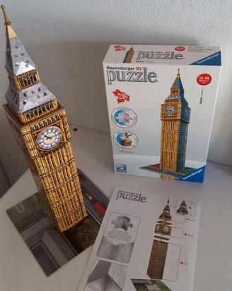 🧩 Ravensburger 3D Puzzle Big Ben – 216 pezzi