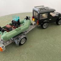 Lego city Defender trasporto gommone