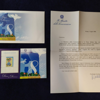 Francobollo 2006 diciottenni azzurro