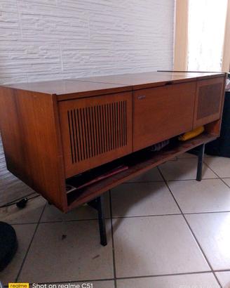 mobile giradischi Philips vintage 