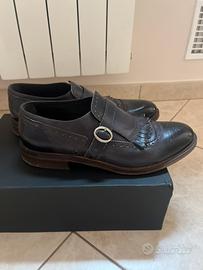 Scarpe Shanghai con frangia in pelle n45