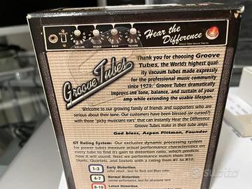 Valvole amplificatori  nuove Grove tube -Electro v