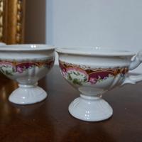 Due Tazzine T. Limoge Vintage Dipinte a mano