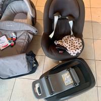 Trio bebe’ confort+base isofix+ seggiolino auto