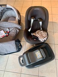 Trio bebe’ confort+base isofix+ seggiolino auto