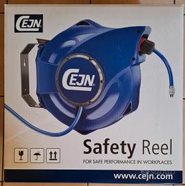 Avvolgitubo di sicurezza aria compressa 14 mt.