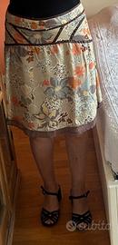 Gonna seta Max & Co. 40 vita bassa