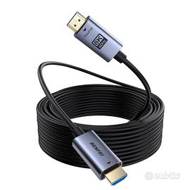 CAVO 8K HDMI 2.1 da 30 metri - 8K 60Hz, 48Gbps