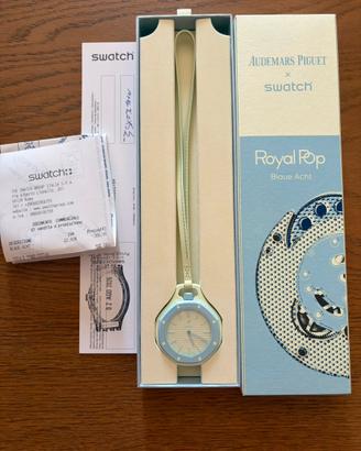 Audemars Piguet x Swatch Blaue Acht Royal Pop