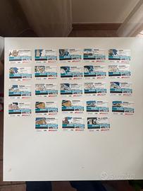 Lotto di 23 schede Telecom serie “Linee d’italia”