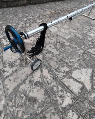 rullo avvolgitore telo piscina