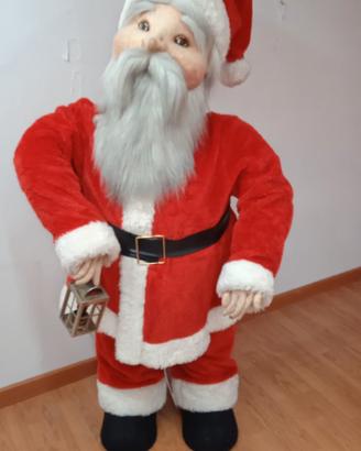 babbo natale elettrico altezza 165cm