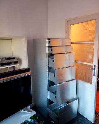 YCAMI, cassettiera alluminio VELASCA