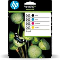 HP 903 Set 4 Colori Cartucce Originali