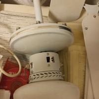 Lampadario con pale
