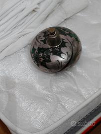 bottiglia per profumo spray in vetro decorato 