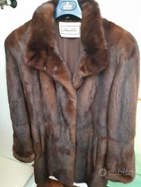 Pelliccia visone vintage anni 80